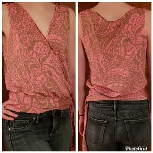 Side-Tie Wrap Top (Express Design Studio)